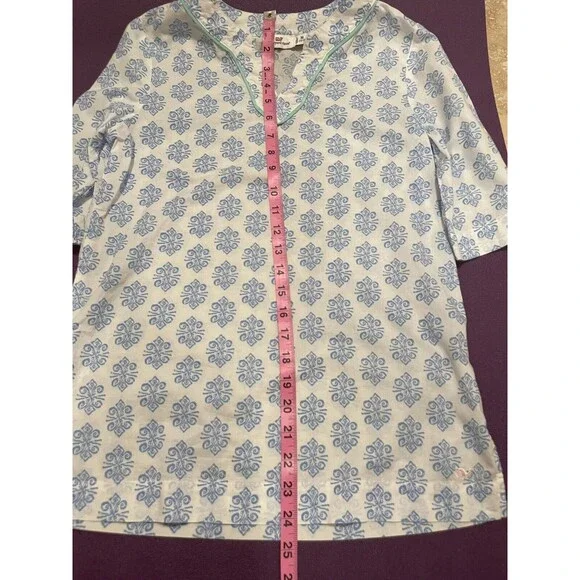🐳 Vineyard Vines Girls' V-Neck Tunic – Size 10/12 - Picture 2 of 9